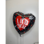 Mylar balloon "I love you"