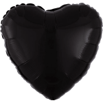 Black Heart Balloon