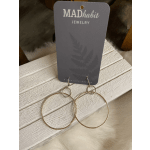Stylish, locally made Sterling Silver and Gold Fill Earrings