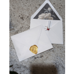 Premium Laser Etched Card with Wax Seal