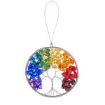 Rainbow Tree of Life Ornament