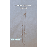 Sterling Mixed Pearl Necklace