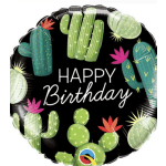 Desert Birthday Mylar Balloon