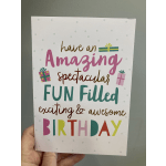 Happy Birthday Greeting Card