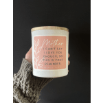 Mother I Love You Candle