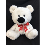 17" Large White Bear