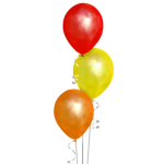 3 Latex Balloons - Any Colors