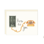 Here For You Card (Blank)