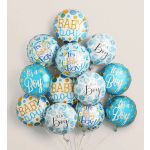 9" Baby Boy Mylar Balloon
