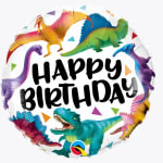 Birthday Colorful Dinosaur Balloon