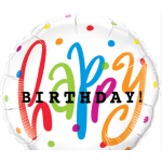 Birthday Dots Balloon