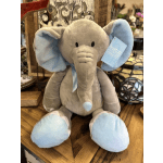 PLUSH BLUE ELEPHANT