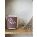 Large Wild Dahlia Candle