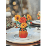 Mini Pumpkin Harvest Pop-Up Card