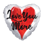 Love You More Large Ballon