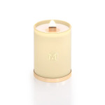MyrrhUSA 15oz Vanilla Almond Soy Wood Wick Candle