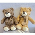 17" light/dark brown bear