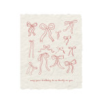 Lovely Birthday Bows | Greeting Card