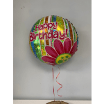 happy birthday mylar balloon