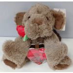 Coco Plush Puppy with a Candy Heart