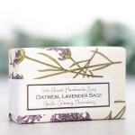 Oatmeal Lavender Sage Handmade Soap