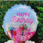 Happy Birthday Balloon 8" x 7"