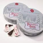 Peppermint Bark Trees Tin