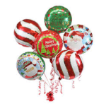 Assorted Holiday Mylar Balloon