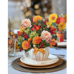 Mini Pumpkin Spice Pop-up Card