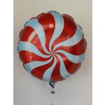 Candy Cane Mylar Balloon