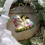 Unicorn Foal Ornament