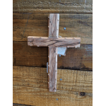 10" Knots Cross Made From a Olive Tree