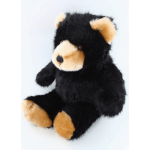 Super Soft Black Bear 11" Sitting