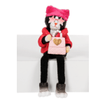 Purrfectly Chic Shopping Cat - Shelfsitter