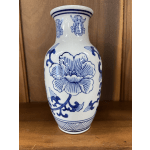8 Inch Chinoiserie Vase