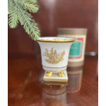 Holiday Toile Cachepot Candle
