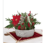 Card - Lovepop Winter Flower Basket (Limited)