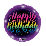 Birthday Balloon - Purple