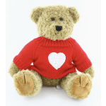 Teddy Bear with Heart Sweater