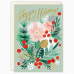"Happy Holidays, Wishing You Joy" Card - We Will Handwrite Your Message!