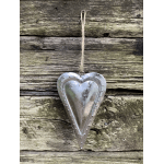 Silver and Gold Heart