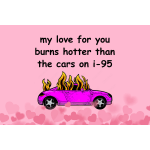 Literally Miami Postcard: I-95