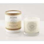 October Birth Month Flower Soy Candle 8oz.