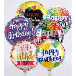 Happy Birthday Mylar Balloons
