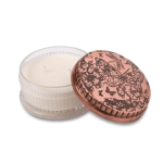 Dragonflies and Butterflies Engraved Candle Pot