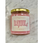 Love you most candle 8oz.
