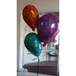 Oversized Birthday Mylar Balloon