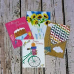 Standard size greeting card