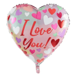 Jumbo I Love You mylar