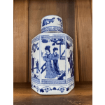 Canton Tea Jar-12 in.